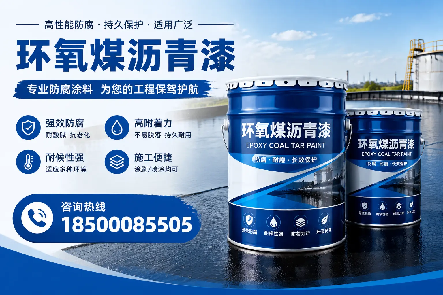 环氧煤沥青漆与其他漆类的比较，普洱用户的选择依据