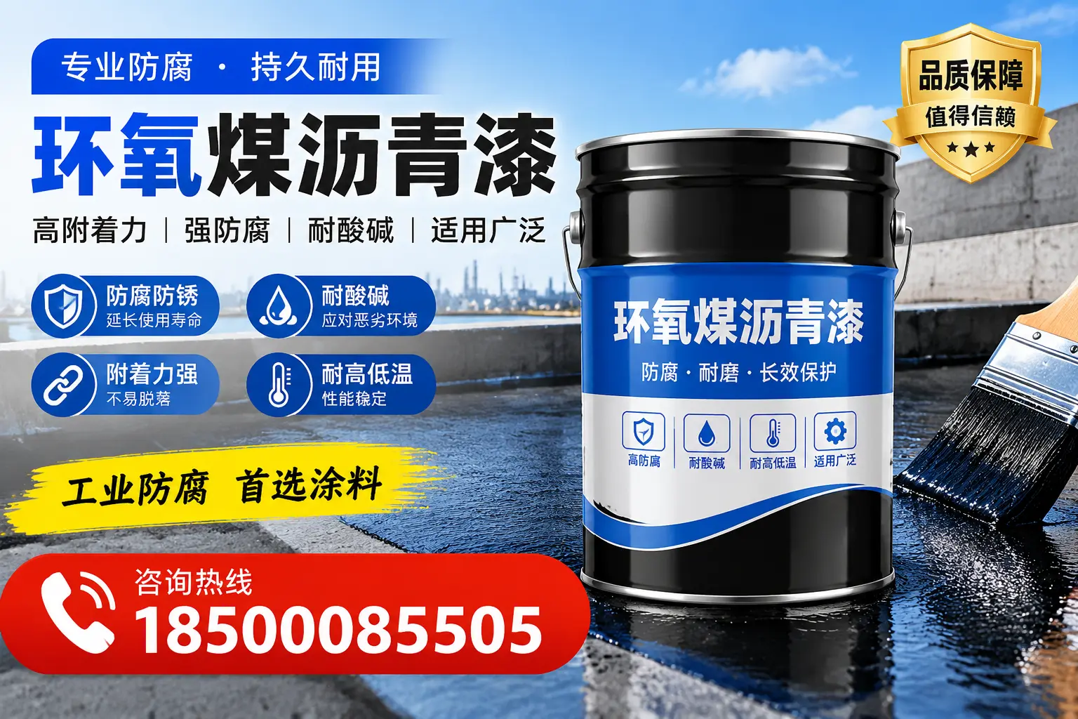 环氧煤沥青漆在不同气候条件下的应用效果,普洱案例分析